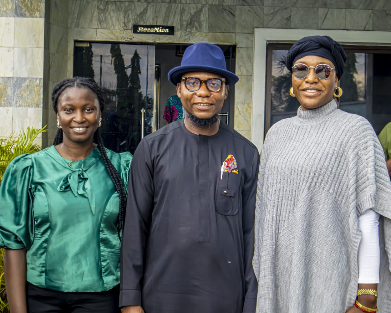 Comrade Ini-obong Uko with partners from the Clement Isong Foundation and ActionAid Nigeria